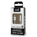 ADAPTADOR CONECTOR LIGHTNING PARA JACK 3,5 MM (BLUETOOTH) UNIVERSAL COOL