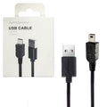 CABO MICRO-USB /USB A 1m PRETO APOKIN