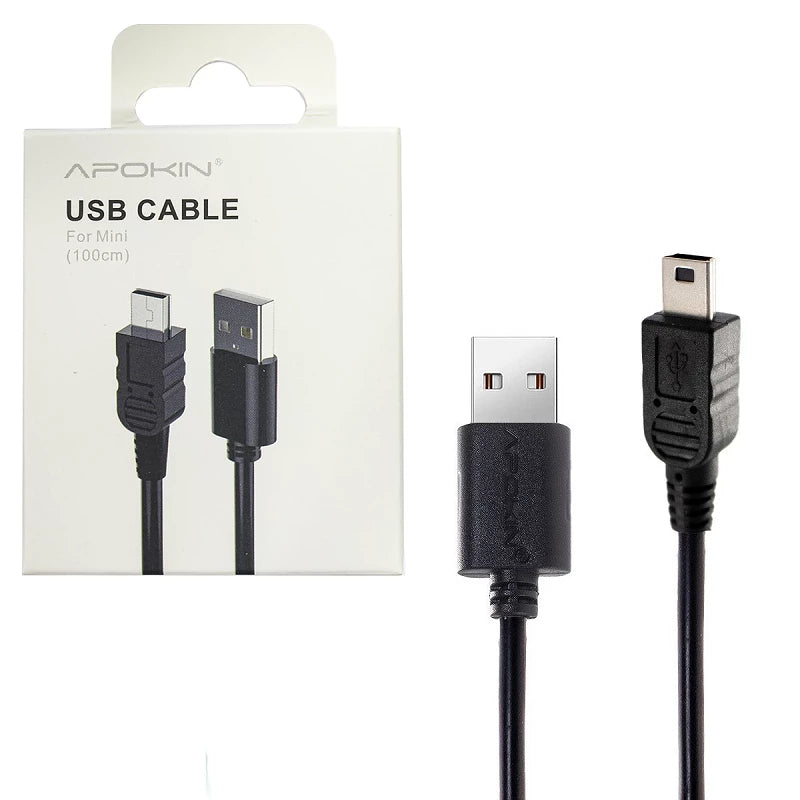 CABO MICRO-USB /USB A 1m PRETO APOKIN