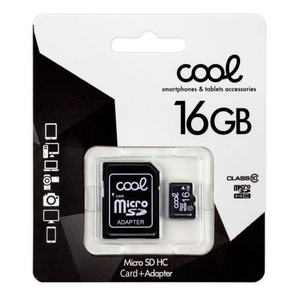 Cartão de Memória Micro SD com Adaptador x16GB GB (Classe 10)
